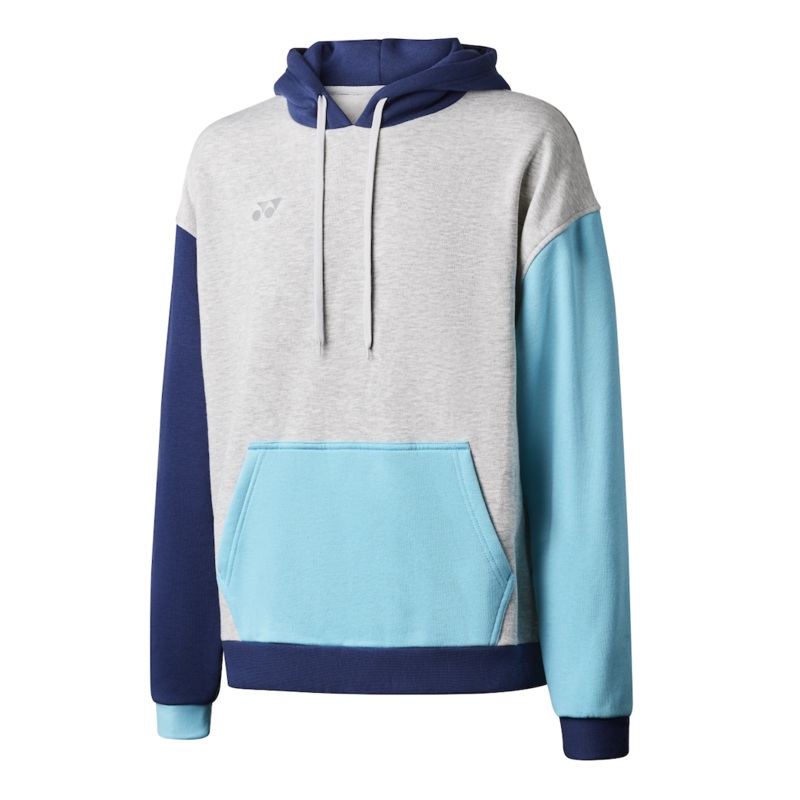 Yonex YHD323J Junior Hoodie (Grey/Navy/Sky)