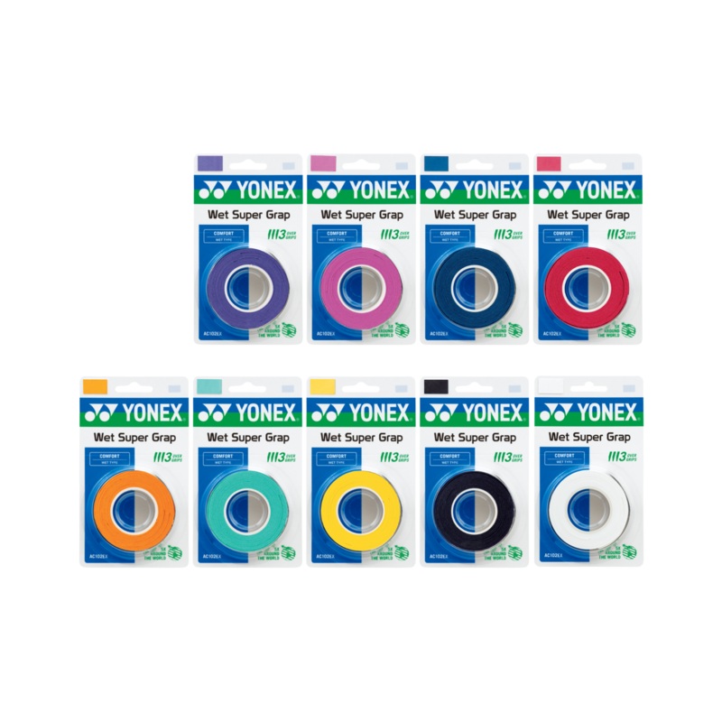 Yonex Wet Super Grap – Multicolor – 3 Pieces