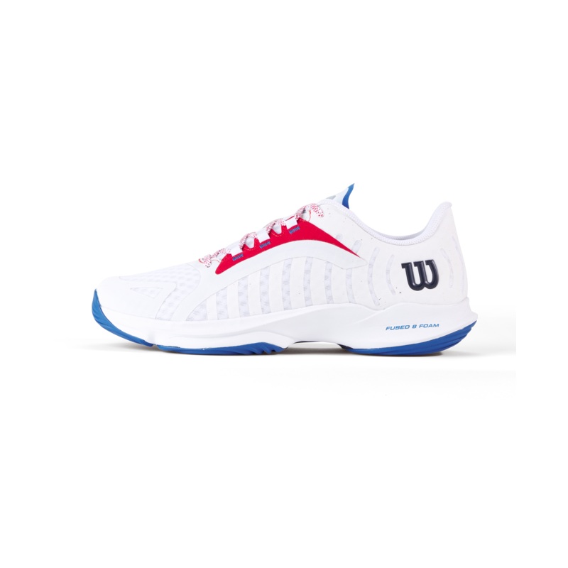 Wilson Hurakn Pro (White/Red)|White/Red|UK 8|UK 8.5|UK 9|UK 9.5|UK 10|UK 10.5|UK 11|UK 11.5|UK 12|UK 12.5