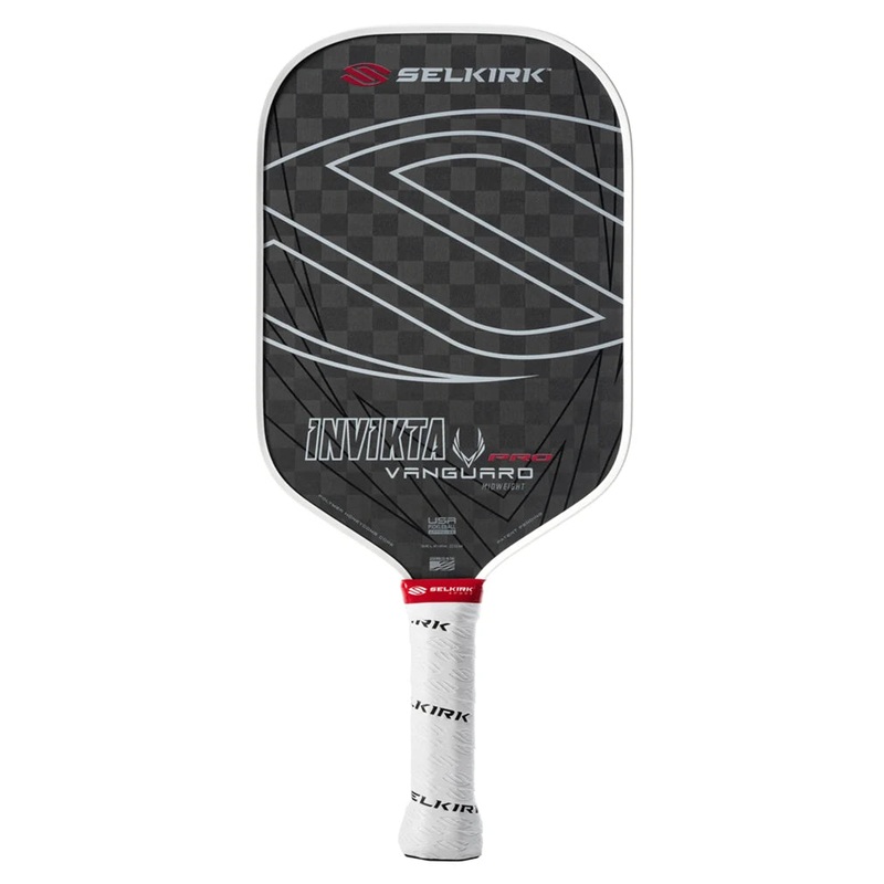 Vanguard Pro Invikta Pickleball Paddle Raw Carbon