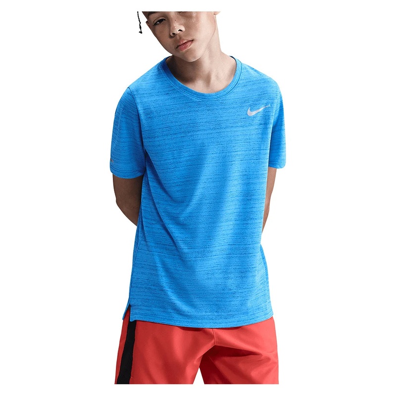 Boys` Dri-FIT Miler Short Sleeve Training Top