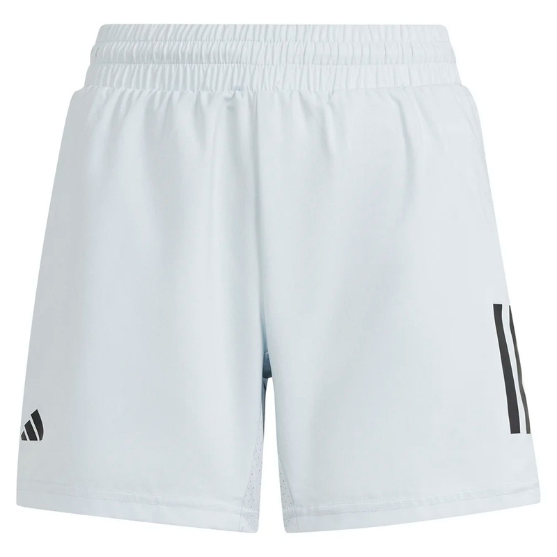 Boy`s 3 Stripe Club Tennis Short Halo Blue