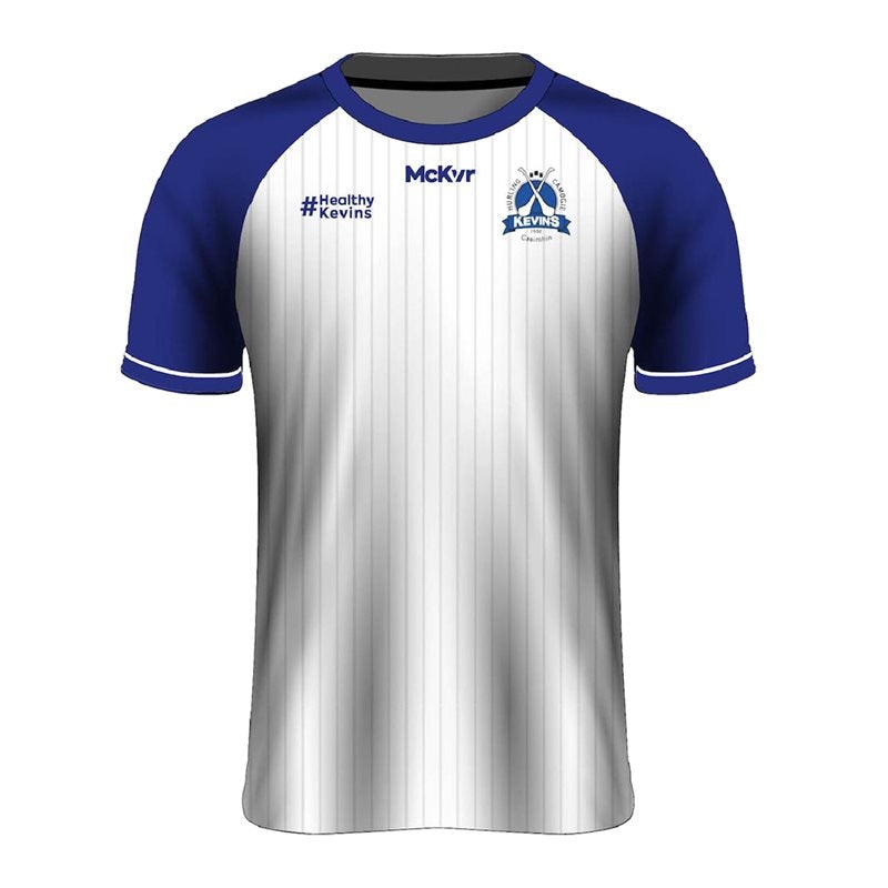 Mc Keever Kevins Hurling & Camogie Jersey – Adult – White/Blue