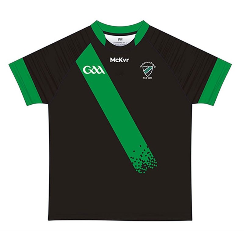 Mc Keever Parnells GAA Match Jersey – Adult – Black/Green