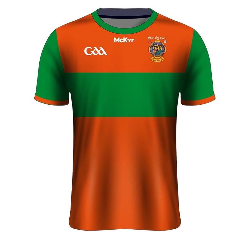 Mc Keever Eire Og Retro Jersey – Youth – Orange/Green