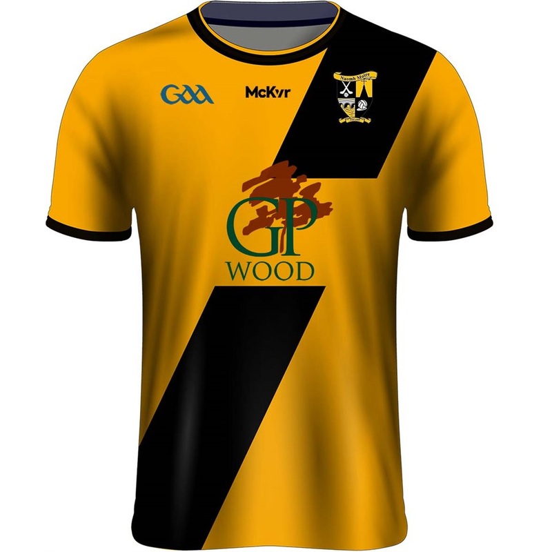 Mc Keever St Marys GAA Official Jersey – Youth – Amber/Black