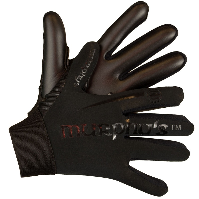 Murphy’s Strapless Gaelic Gloves – Youth – Blackout