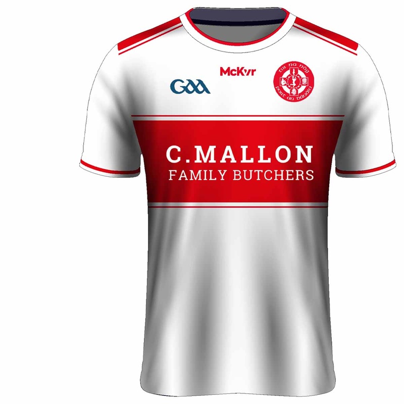 Mc Keever Tir na nOg GAA Playing Jersey – Youth – White