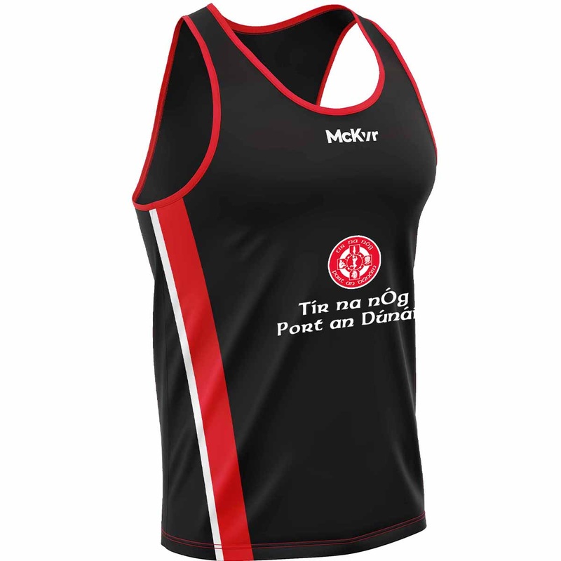 Mc Keever Tir na nOg Team Vest – Youth – Black