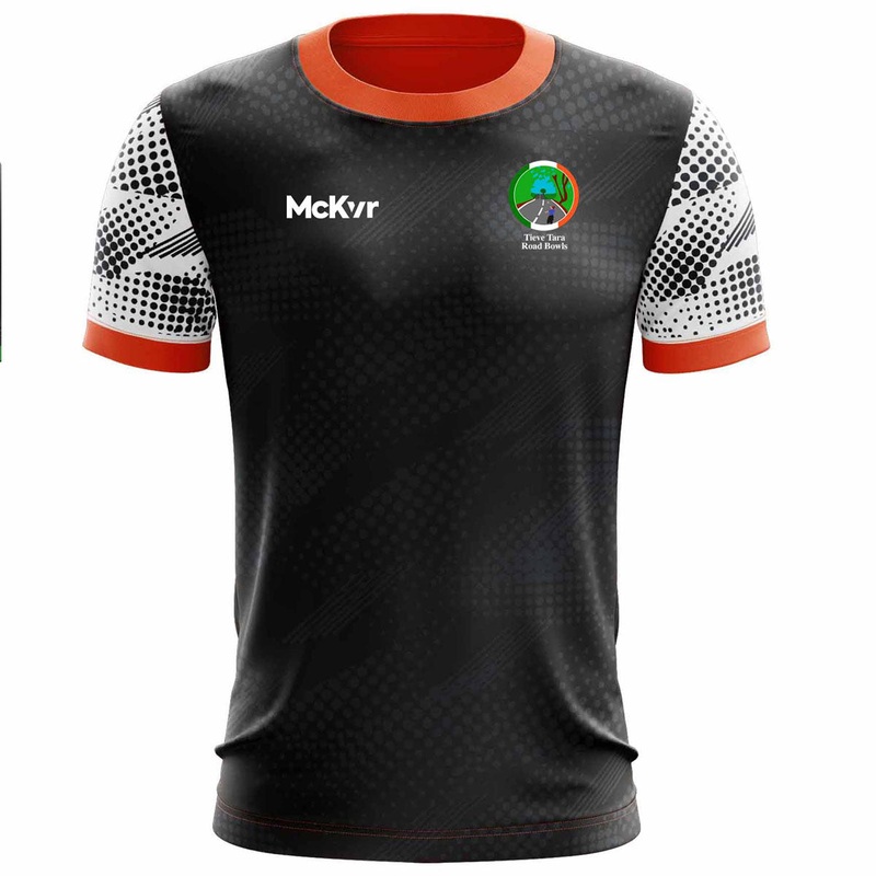 Mc Keever Tieve Tara Road Bowls Jersey – Youth – Black/Orange
