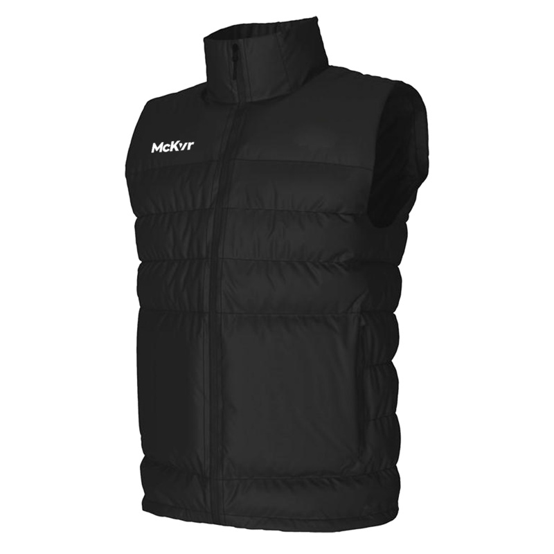 Mc Keever Core 22 Padded Gilet – Adult – Black