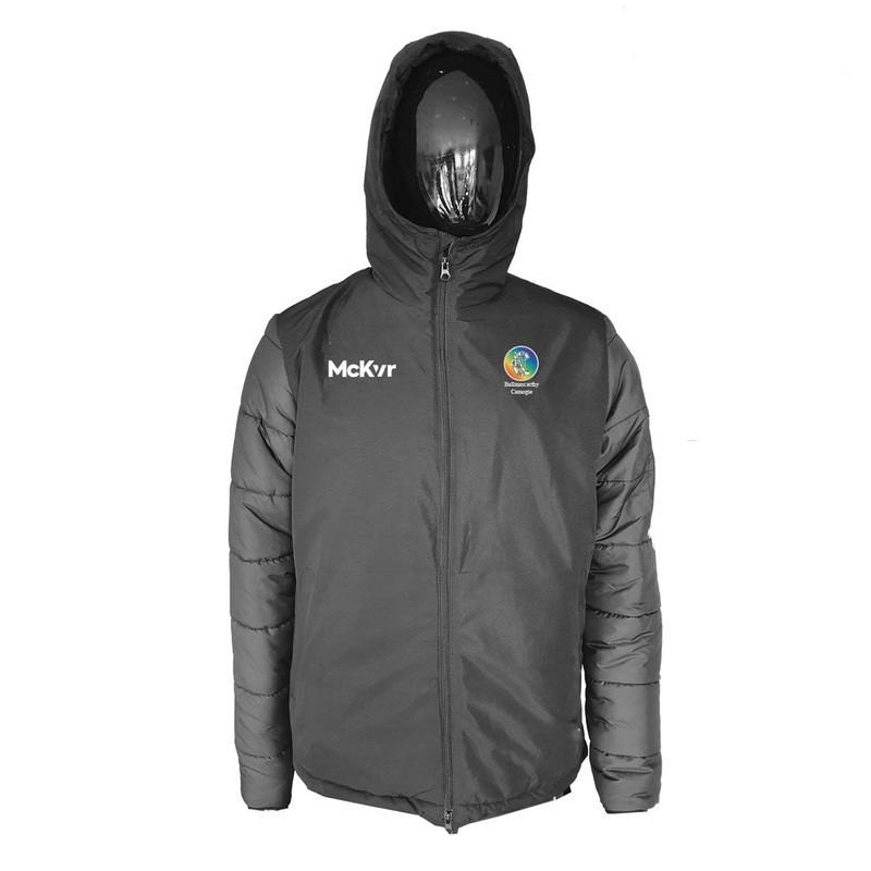 Mc Keever Ballinascarthy Camogie Core 22 Stadium Jacket – Youth – Black