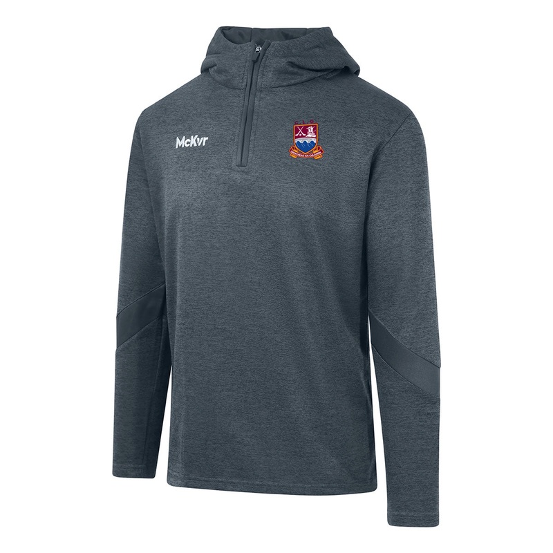 Mc Keever Clarinbridge GAA Core 22 1/4 Zip Hoodie – Youth – Charcoal