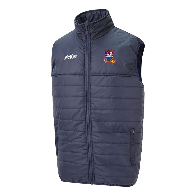 Mc Keever Clarinbridge GAA Core 22 Padded Gilet – Youth – Navy
