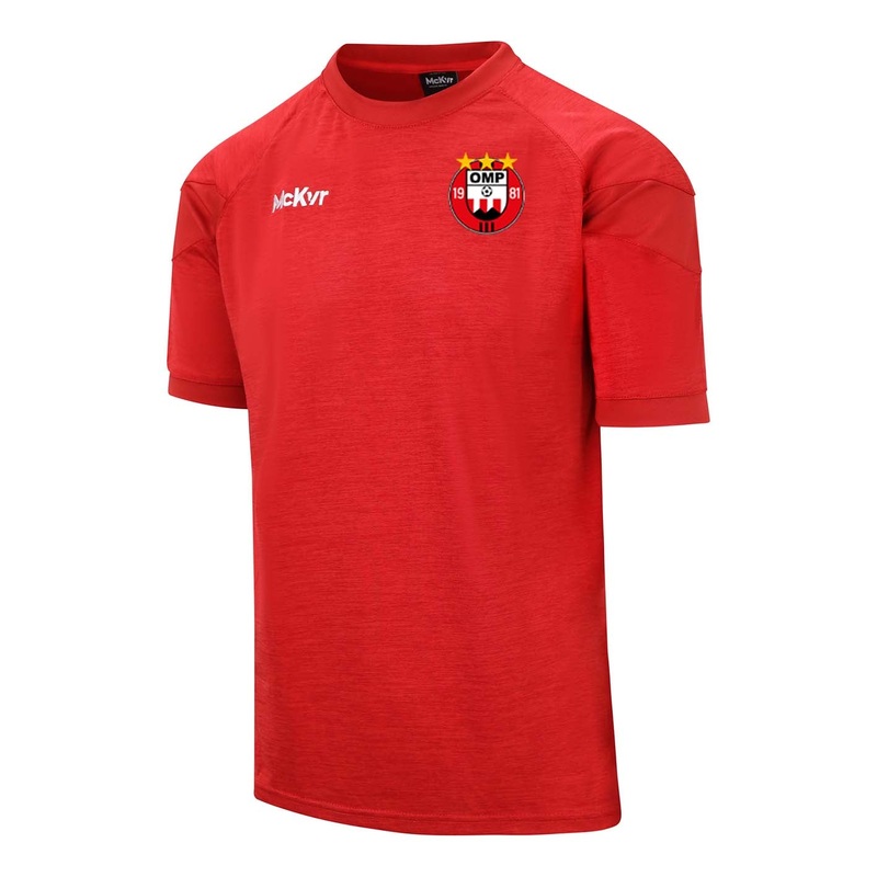 Mc Keever OMP United Core 22 T-Shirt – Adult – Red