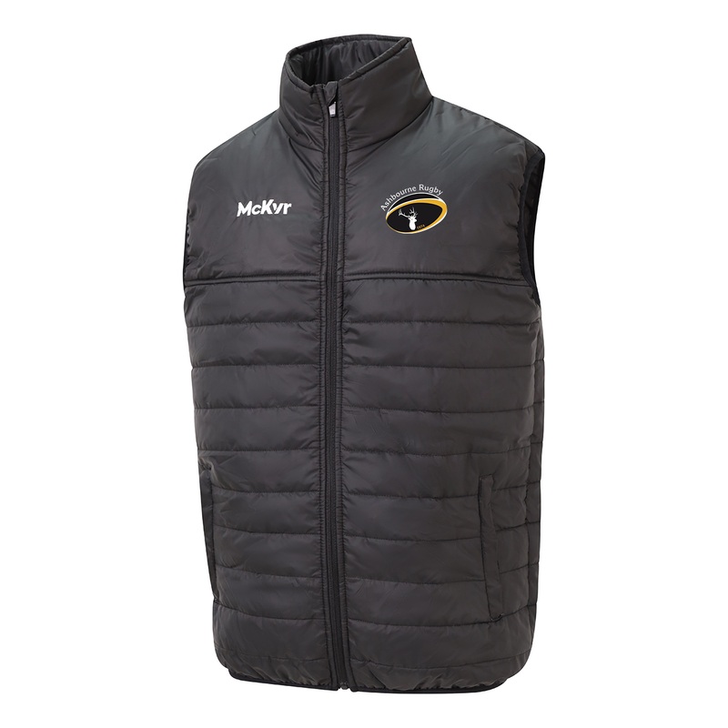 Mc Keever Ashbourne Rugby Core 22 Padded Gilet – Youth – Black
