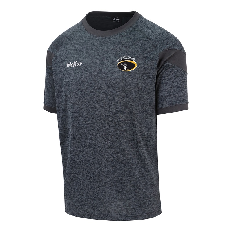 Mc Keever Ashbourne Rugby Core 22 T-Shirt – Adult – Charcoal