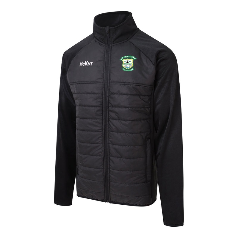 Mc Keever Wolfe Tones Na Sionna, Clare Core 22 Hybrid Jacket – Youth – Black