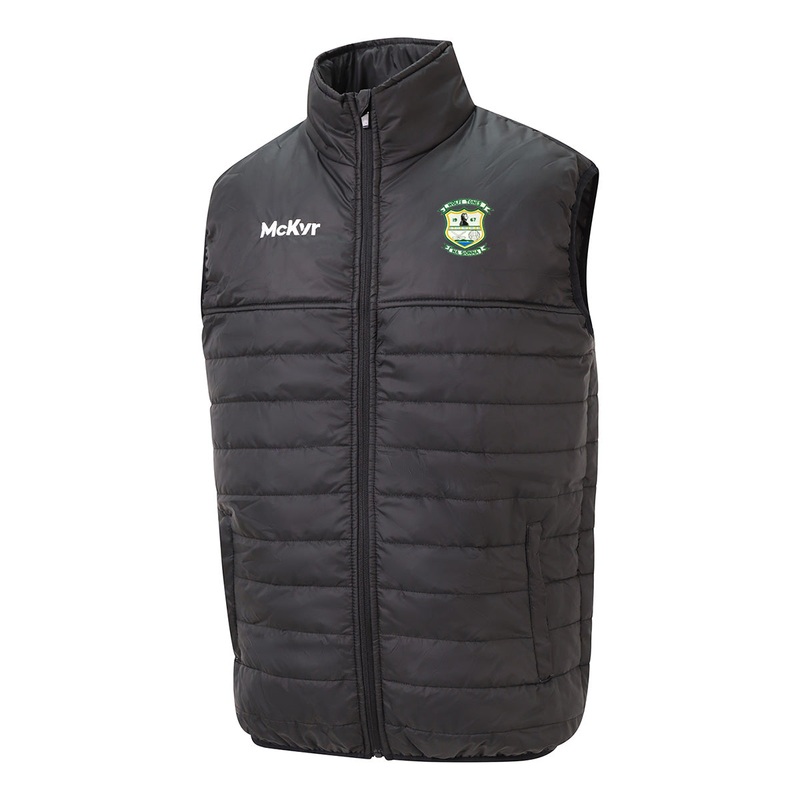 Mc Keever Wolfe Tones Na Sionna, Clare Core 22 Padded Gilet – Youth – Black