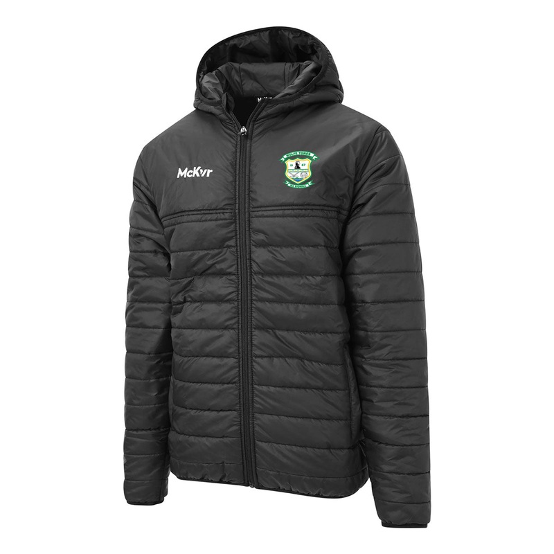 Mc Keever Wolfe Tones Na Sionna, Clare Core 22 Puffa Jacket – Youth – Black