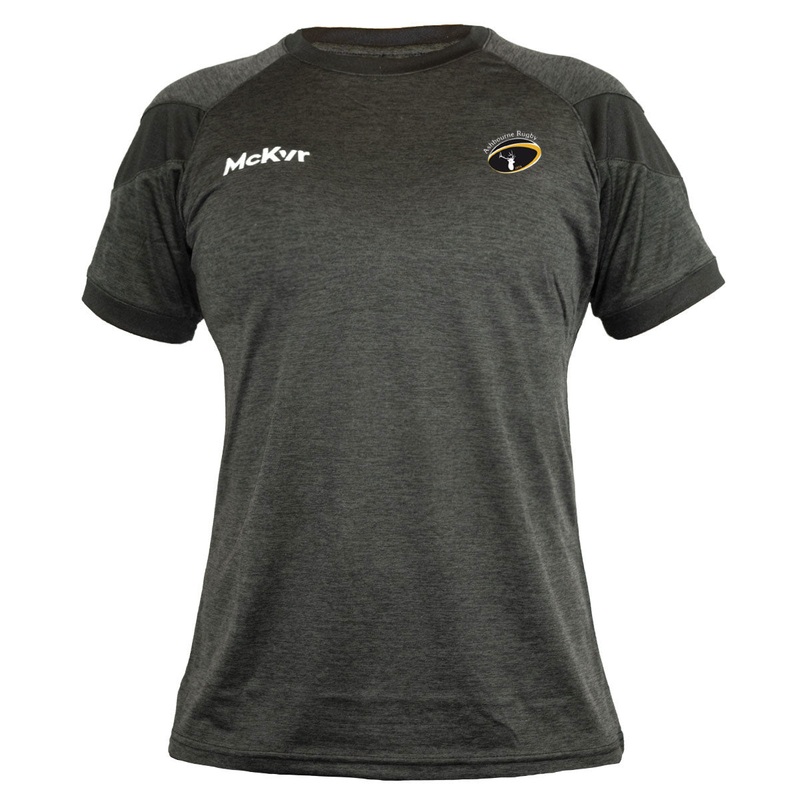 Mc Keever Ashbourne Rugby Club Core 22 T-Shirt – Womens – Black
