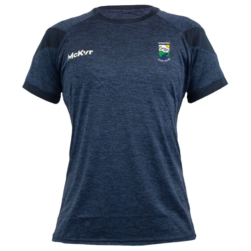 Mc Keever Bunbrosna GAA Core 22 T-Shirt – Womens – Navy