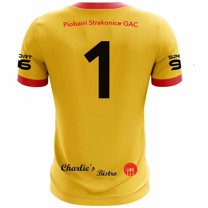 Mc Keever Strakonice GAC Numbered Goalkeeper Jersey – Youth – Saffron