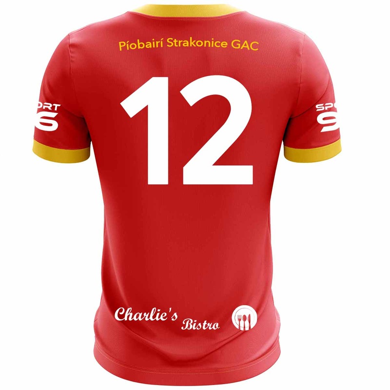 Mc Keever Strakonice GAC Numbered Playing Jersey – Youth – Red