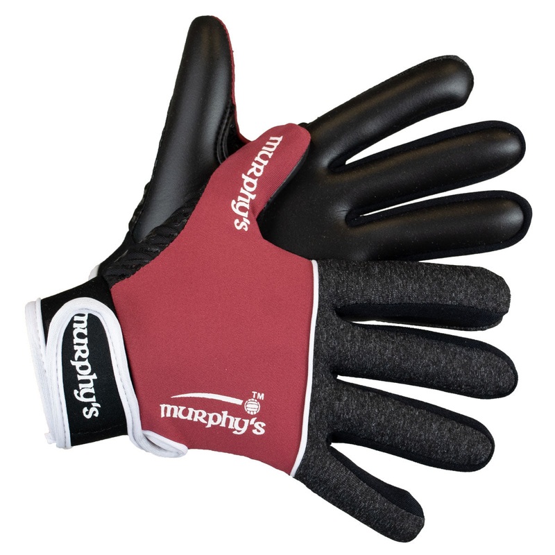 Murphy’s V2 Gaelic Gloves – Adult – Grey/Maroon/White