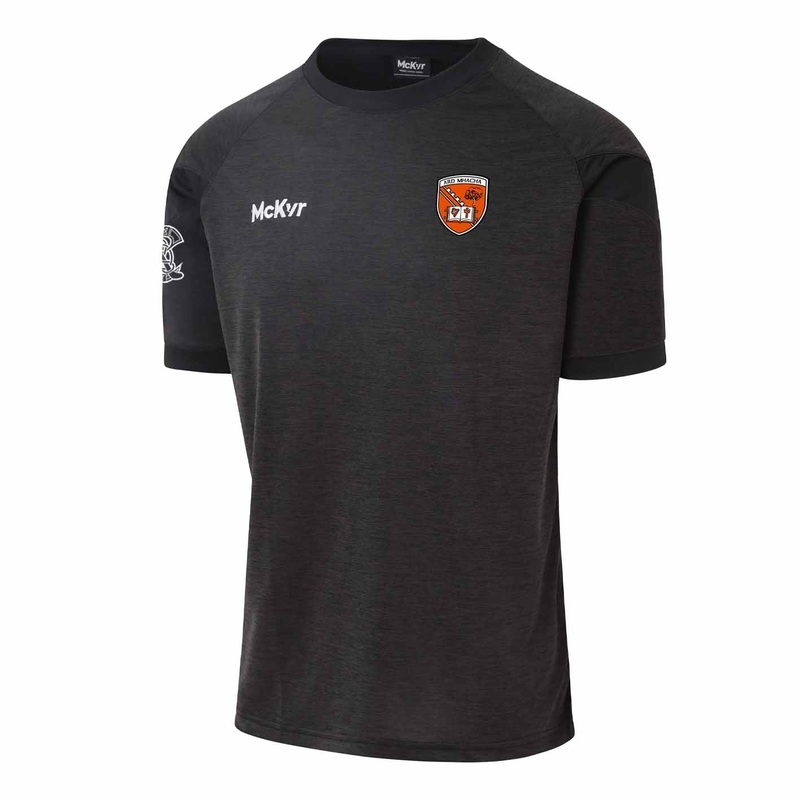 Mc Keever Armagh Camogie Official Core 22 T-Shirt – Adult – Black