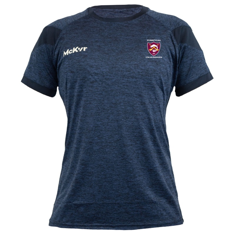 Mc Keever St Marys GAA Leixlip Core 22 T-Shirt – Womens – Navy