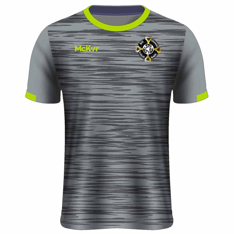 Mc Keever Tullysaran Road Bowls Training Jersey – Adult – Gunmetal/Green Player Fit