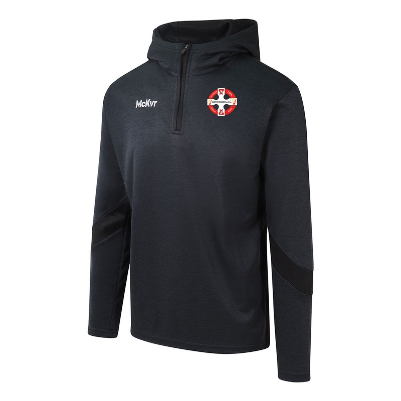 Mc Keever Amsterdam GAC Core 22 1/4 Zip Hoodie – Youth – Black