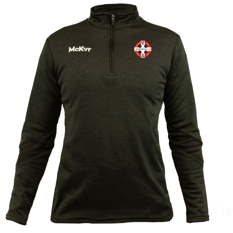 Mc Keever Amsterdam GAC Core 22 1/4 Zip Top – Womens – Black