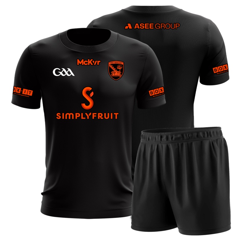 Mc Keever Armagh GAA Away Mini Kit – Youth – Black