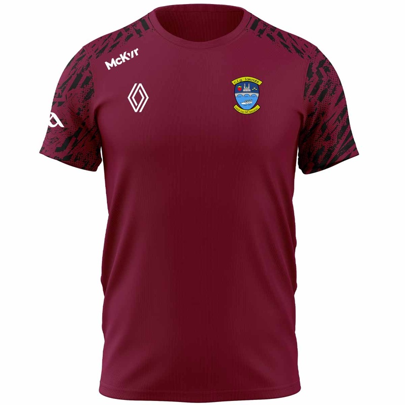 Mc Keever Westmeath GAA Official Boost Tee – Adult – Maroon/Charcoal