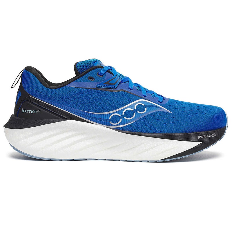 Saucony Triumph 22 Running Shoes – Mens – Skydiver/Black
