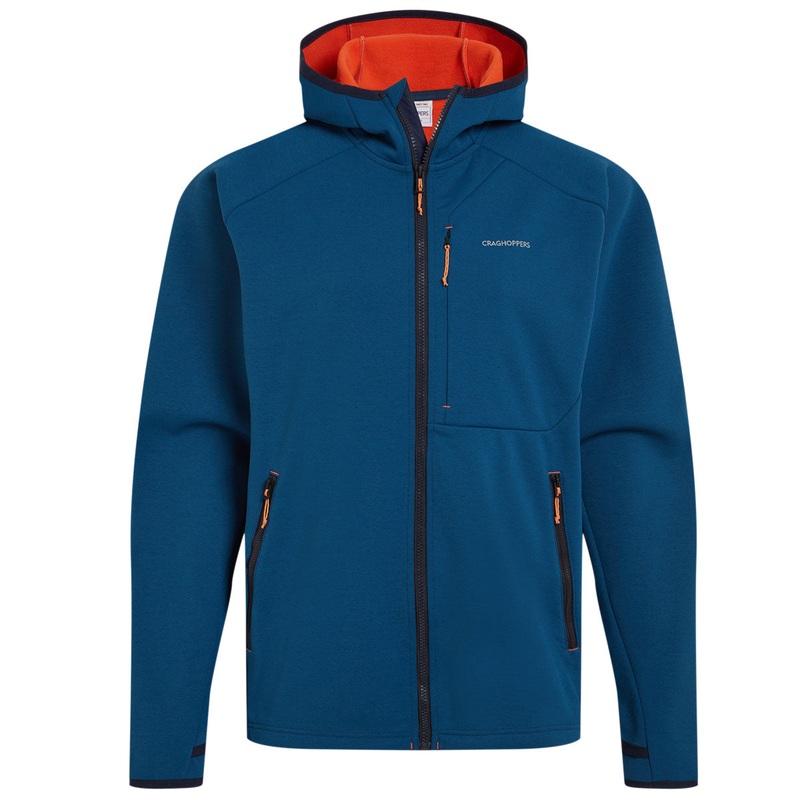 Craghoppers Dynamic Pro Hooded Jacket II – Mens – Tourmaline Blue Marl