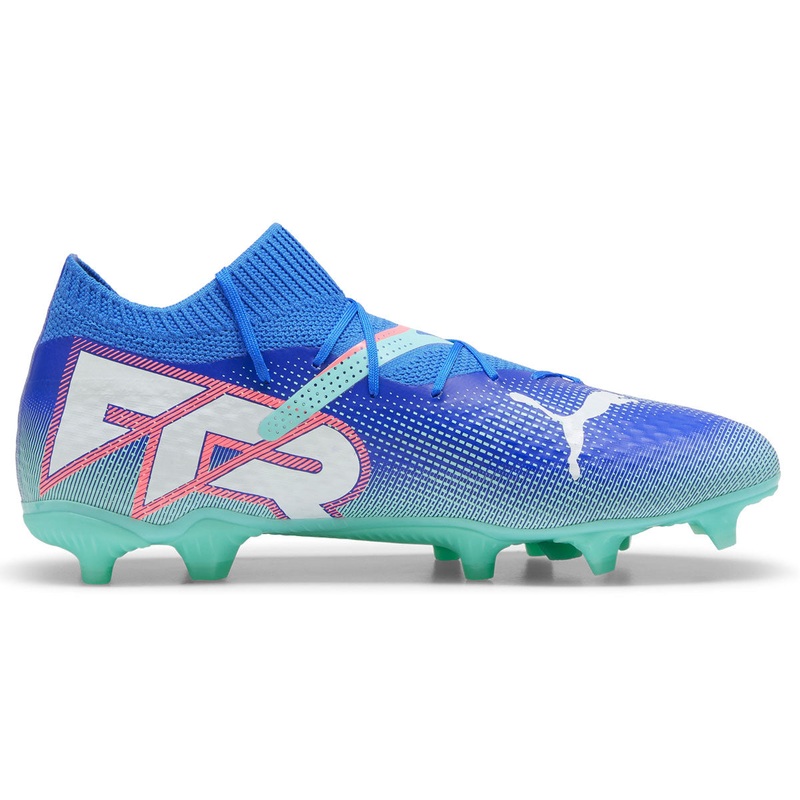 Puma Future 7 Pro FG/AG Football Boots – Adult – Blue/White/Peppermint