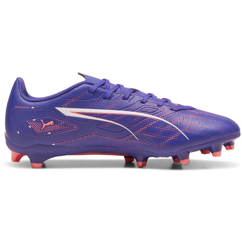 Puma Ultra 5 Play FG/AG Football Boots – Adult – Lapis Lazuli/White/Sunset Glow