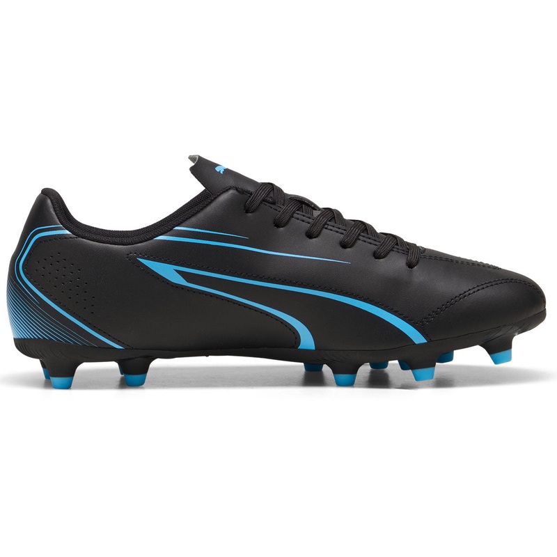 Puma Vitoria FG/AG Football Boots – Adult – Black/Luminous Blue