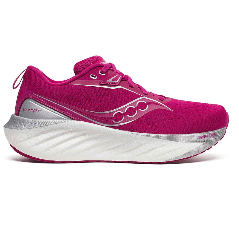 Saucony Triumph 22 Running Shoes – Womens – Magenta