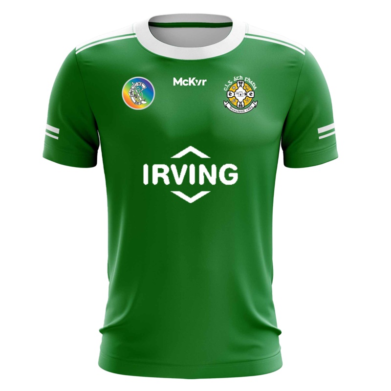 Mc Keever Aghada Camogie Playing Jersey – Youth – Green