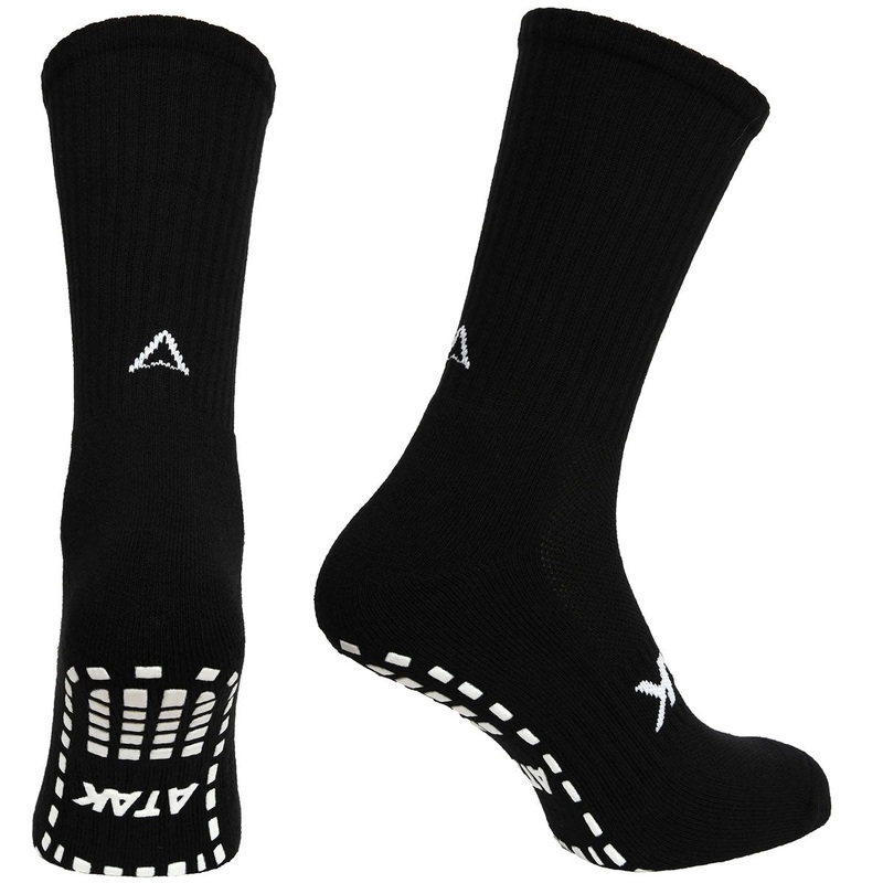 Atak Grip Shox Mid Leg Socks – Adult – Black/White