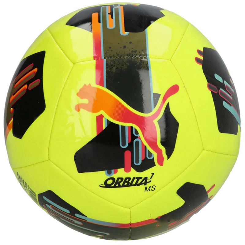 Puma Orbita 7 Football – Yellow/Multicolour