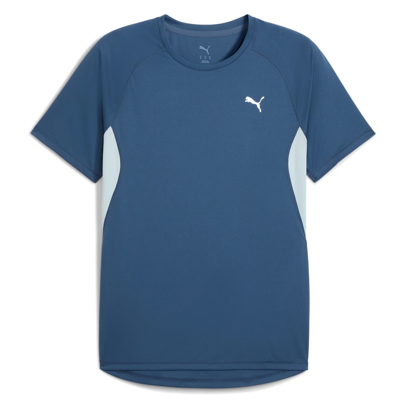 Puma Run Velocity Poly Tee – Mens – Dark Indigo