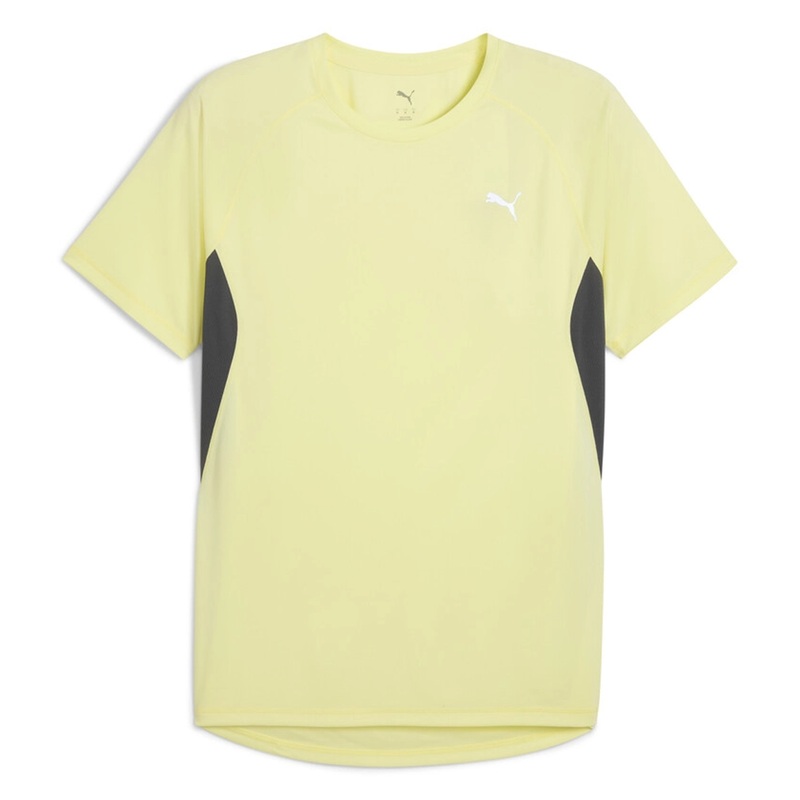 Puma Run Velocity Poly Tee – Mens – Gold Moon