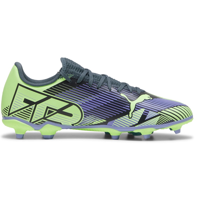 Puma Future 7 Play FG/AG Football Boots – Adult – Grey/Purple/Fizzy Apple