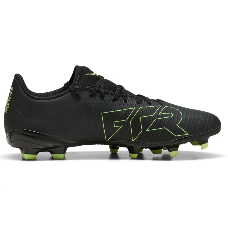 Puma Future 8 Play FG/AG Football Boots – Adult – Black/Fizzy Light/Green