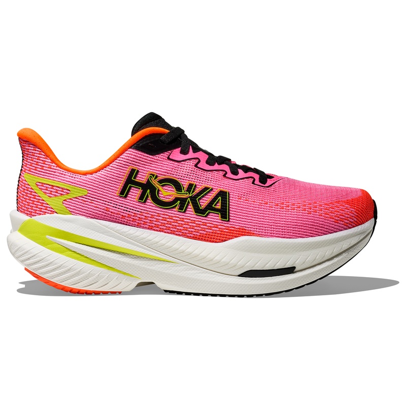 Hoka Mach X 3 Running Shoes – Womens – Neon Rose/Neon Tangerine